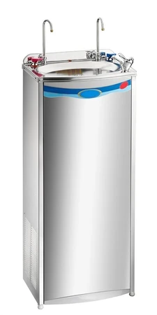 קולר נירוסטה רצפתי למים קרים וחמים